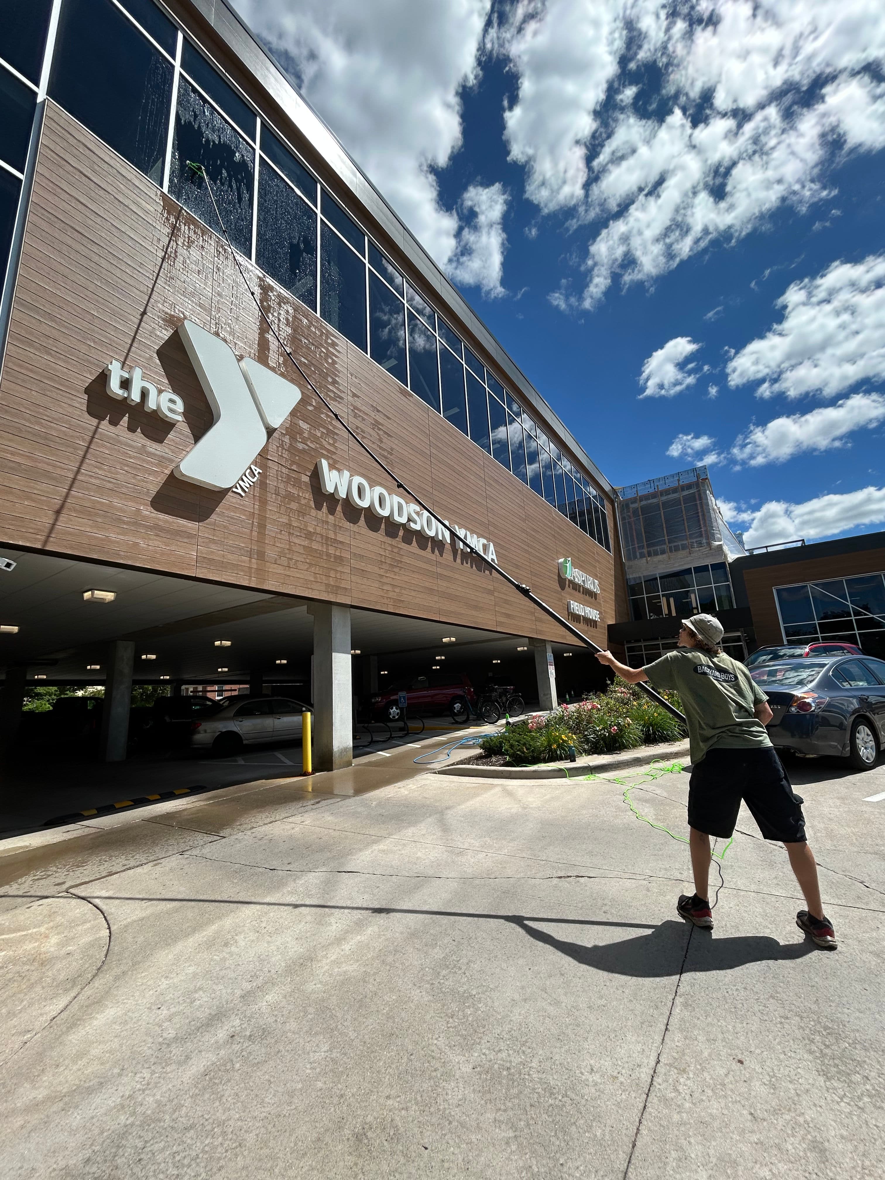 Project Exterior Window Cleaning at the Woodson YMCA image
