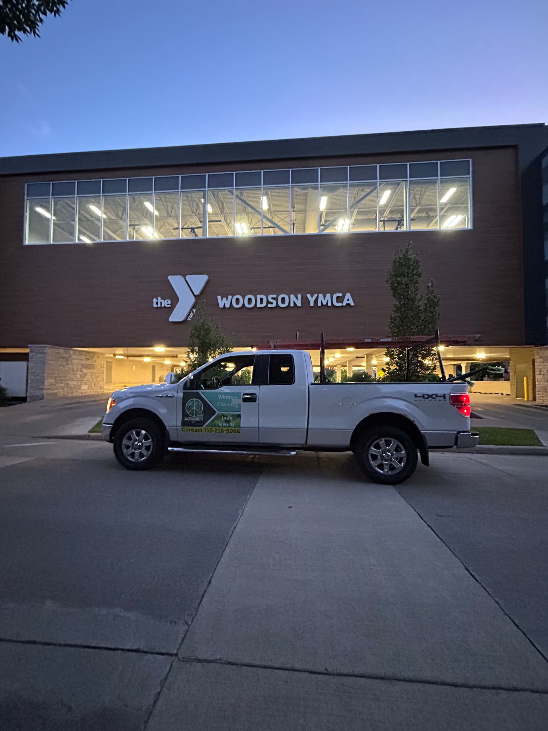 Gallery photos for Exterior Window Cleaning at the Woodson YMCA: Image #3